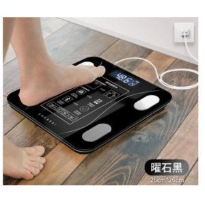 AI Bluetooth Body Weight and Fat Measuring Scale