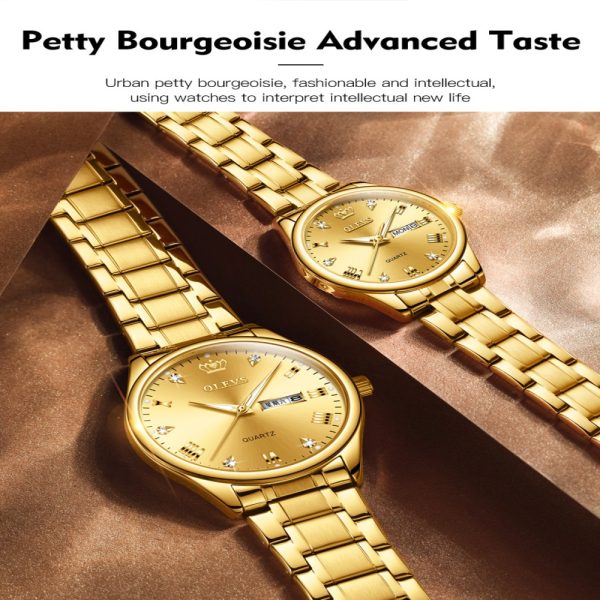 OLEVS Fashion Watches Couple Watch - Image 3
