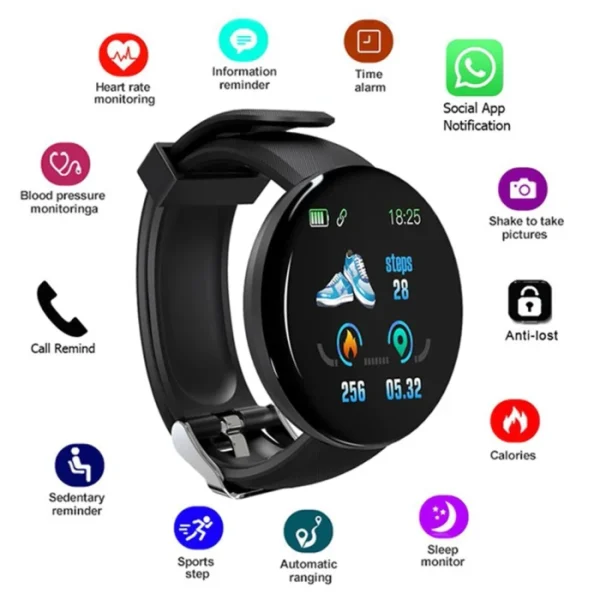 D18 Bluetooth Smart Watch