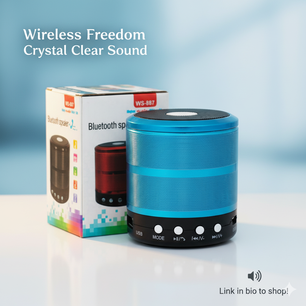 WS-887 Mini Bluetooth Speaker